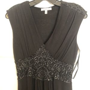 Sophia + Zeke black dress